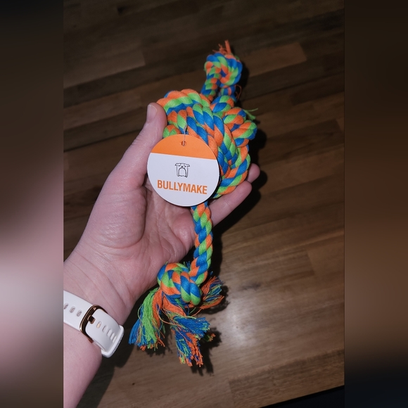 NWT Bullymake Rope Toy Pride - Picture 2 of 2